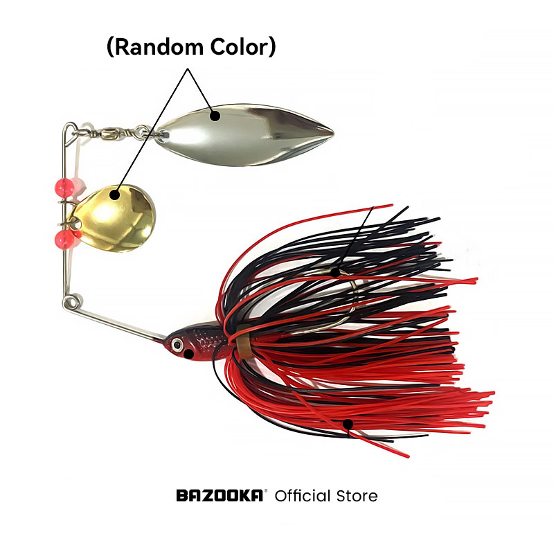 バズーカ 15 グラム 18 グラムスピナーベイト釣りルアー - Fishing Lure Jerkbait のレビューと価格