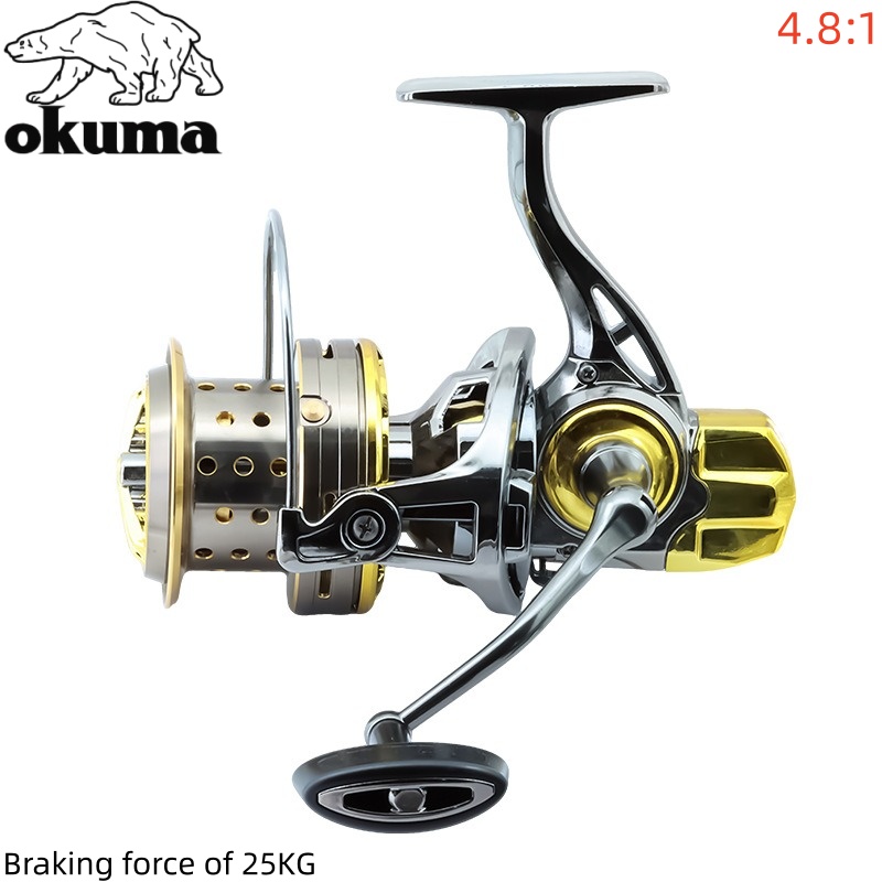 OKUMA 釣り用リール 8000-14000 メタル製 遠 - Daiwa Reel Bg のレビューと価格