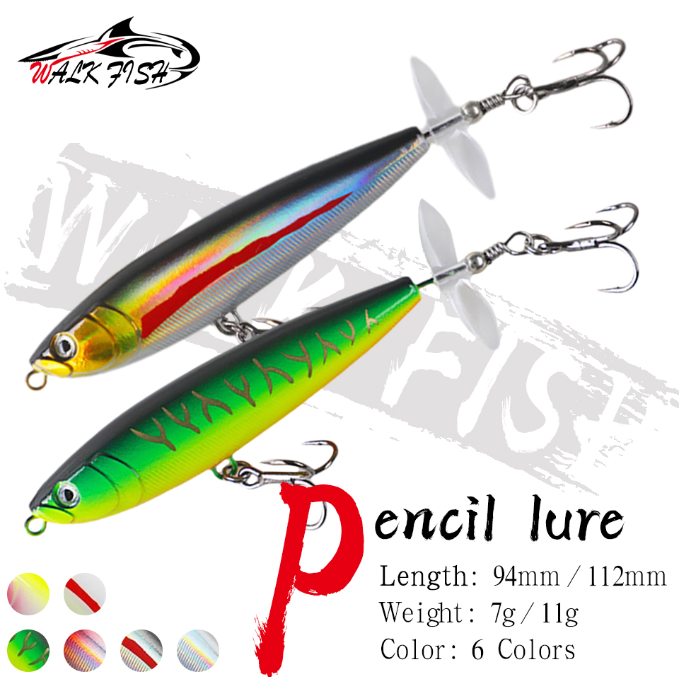ウォークフィッシュ 7g/11g ペンシルベイト ソルトウォ - Fishing Lure Buzzbait のレビューと価格